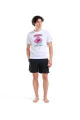 SLIPPERY SURFACE PRINT ERKEK T-SHIRT 011332100