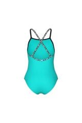 Solid Swimsuit Kız Çocuk Mayo