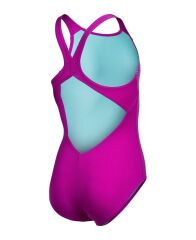 G ARENA GRAPHIC SWIMSUIT V BACK VERY KIZ ÇOCUK YÜZÜCÜ MAYOSU