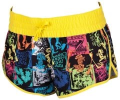 INDIOS SHORT BLACK,YELLOW_STAR
