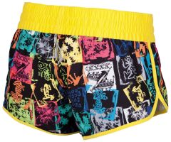 INDIOS SHORT BLACK,YELLOW_STAR
