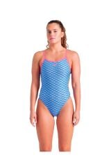 W Monogram Swimsuit Challenge Back Kadın Antrenman Mayosu
