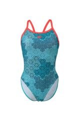 WOMEN'S ARENA CAMO KIKKO SWIMSUIT CHALLENGE BACK KADIN YÜZÜCÜ MAYOSU