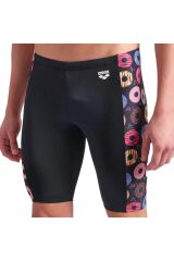Donuts Swim Jammer Erkek Siyah Yüzücü Mayosu 009475590