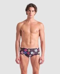 MENS ARENA DONUTS LOW WAIST SHORT FUNNY PRINTS ERKEK YÜZÜCÜ MAYOSU