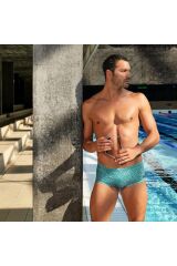 Allover Swim Low Waist Short Erkek Mavi Yüzücü Düşük Bel Mayo 011888580