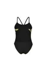 WOMEN'S ARENA MULTI STRIPES SWIMSUIT LACE BACK KADIN YÜZÜCÜ MAYOSU