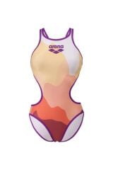 WOMEN'S ARENA ONE MORNING LIGHT SWIMSUIT TECH BACK KADIN YÜZÜCÜ MAYOSU