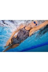 WOMEN'S ONE LACQUER ONE PIECE MULTI WHITE-NAVY