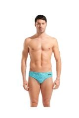 M ALLOVER SWIM BRIEFS WATER MULTI