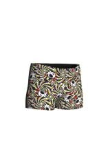 BOY'S FUN SKULLS SWIM SHORT MULTI BLACK-BLACK