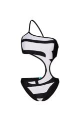 WOMEN'S ARENA LOGO SWIMSUIT SINGLE KADIN YÜZÜCÜ MAYOSU