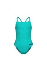 GIRL'S TEAM SWIMSUIT CHALLENGE SOLID KIZ COÇUK MAYOSU