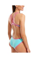 Women One Double Cross Back One Piece Kadın Yüzücü Mayo