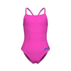GIRL'S TEAM SWIMSUIT CHALLENGE SOLID KIZ COÇUK YÜZÜCÜ MAYOSU