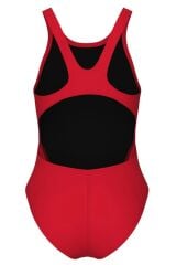 Team Swimsuit Tech Solid Çocuk Kırmızı Yüzücü Mayosu 004764450