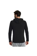 Team Hooded Panel Erkek KOYU FÜME RENK Günlük Stil T-Shirt 004903555