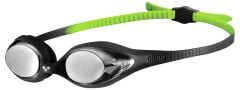 SPIDER JR MIRROR BLACK-SILVER-GREEN
