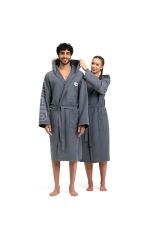 Zeal Plus Unisex Gri Antrenman Bornoz 005308101