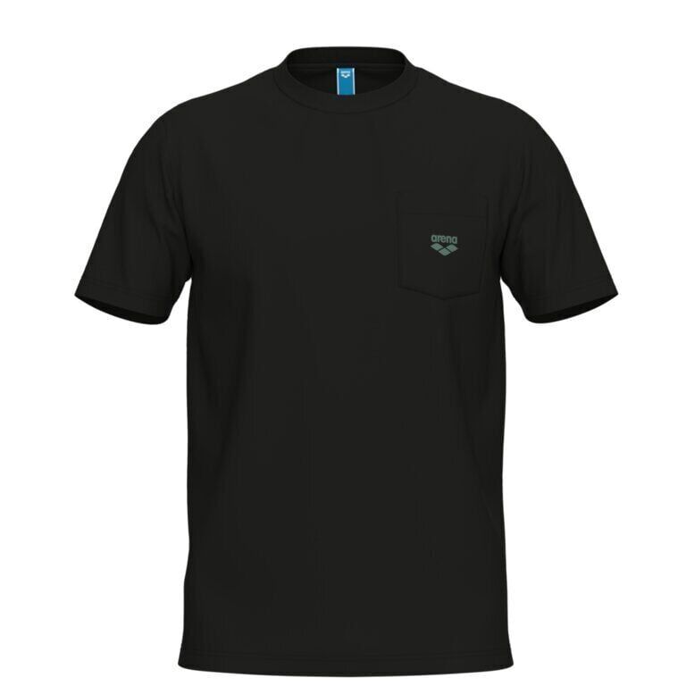 ARENA POCKET LOGO T-SHIRT - BLACK