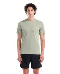 M ARENA POCKET BACK PRINT T-SHIRT - JADE