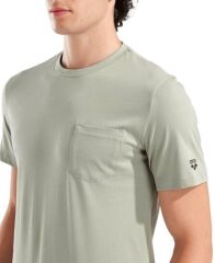 M ARENA POCKET BACK PRINT T-SHIRT - JADE