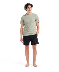 M ARENA POCKET BACK PRINT T-SHIRT - JADE