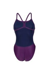WOMEN'S TEAM SWIMSUIT CHALLENGE SOLID Mor Kadın Mayo