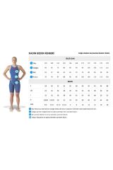 Icons Swimsuit Super Fly Back Panel Kadın Siyah Yüzücü Mayosu 005035513