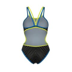 W Arena One Scale Double Cross Back SWIMSUIT KADIN YÜZÜCÜ MAYOSU