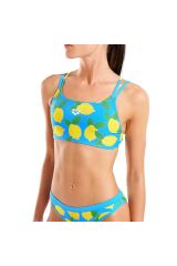 Lemons Bandeau Kadın Turkuaz Yüzücü Bikini 010705858