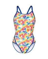 WOMEN’S ARENA PRIDE SWIMSUIT SUPER FLY BACK KADIN YÜZÜCÜ MAYOSU