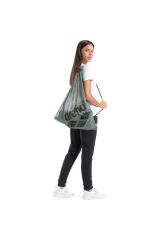 One Go Mesh Bag Sage File Çanta 010240300