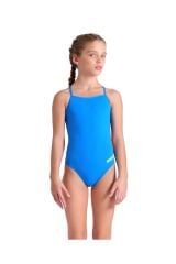 Team Swimsuit Challenge Solid Kız Çocuk Mayo