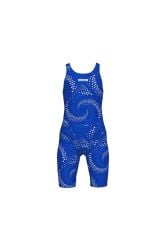 Girl's Printed Full Body Kız Çocuk Mayo