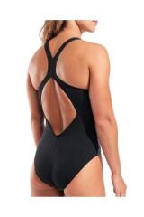 W DEPTH SWIMSUIT V BACK BLACK KADIN MAYOSU