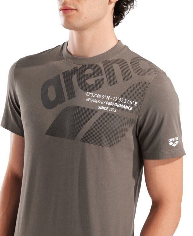 ARENA LOGO T-SHIRT - CHOCOLATE