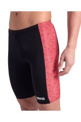 MENS ARENA ABSTRACT TILES SWIM JAMMER/BLACK