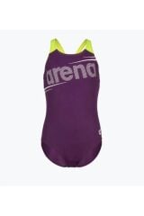 G Bold Swimsuit V Back Mor Kız Çocuk Yüzücü Mayosu 011755960