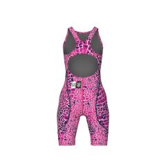 POWERSKIN ST NEXT LE OB JR SNAKE PINK KADIN YARIŞ MAYOSU