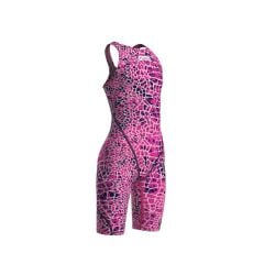 POWERSKIN ST NEXT LE OB JR SNAKE PINK KADIN YARIŞ MAYOSU