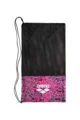 Snakeskin Mesh Bag File Çanta