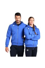 Team Hooded Panel Erkek Mavi Günlük Stil Ceket 004906800
