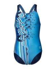 Arena Girl's Arena Palette Swimsuit Swim Pro Back Kız Çocuk Yüzücü Mayosu