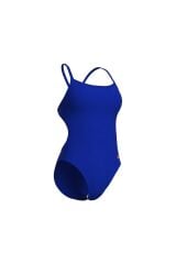 WOMEN'S TEAM SWIMSUIT CHALLENGE SOLID NEON BLUE-TEAM ORANGE